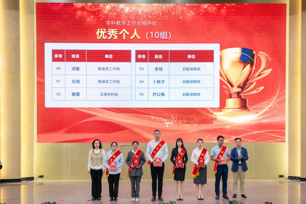 表彰!今年会官方网站顺利通过本科教学工作合格评估! 第 20 张 表彰!今年会官方网站顺利通过本科教学工作合格评估! 第 20 张