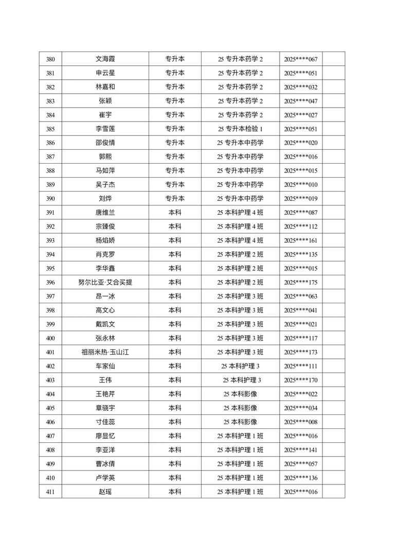 医学院关于公示2026年各类奖助学金拟推荐获奖名单的通知 第 26 张 医学院关于公示2026年各类奖助学金拟推荐获奖名单的通知 第 26 张