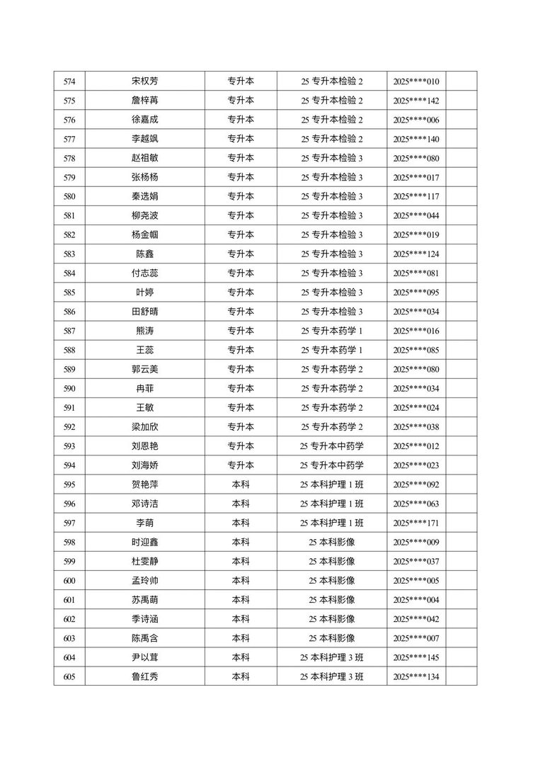 医学院关于公示2026年各类奖助学金拟推荐获奖名单的通知 第 48 张 医学院关于公示2026年各类奖助学金拟推荐获奖名单的通知 第 48 张